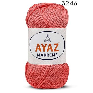 Поліпропіленовий шнур Makreme Ayaz, кораловий (3246)