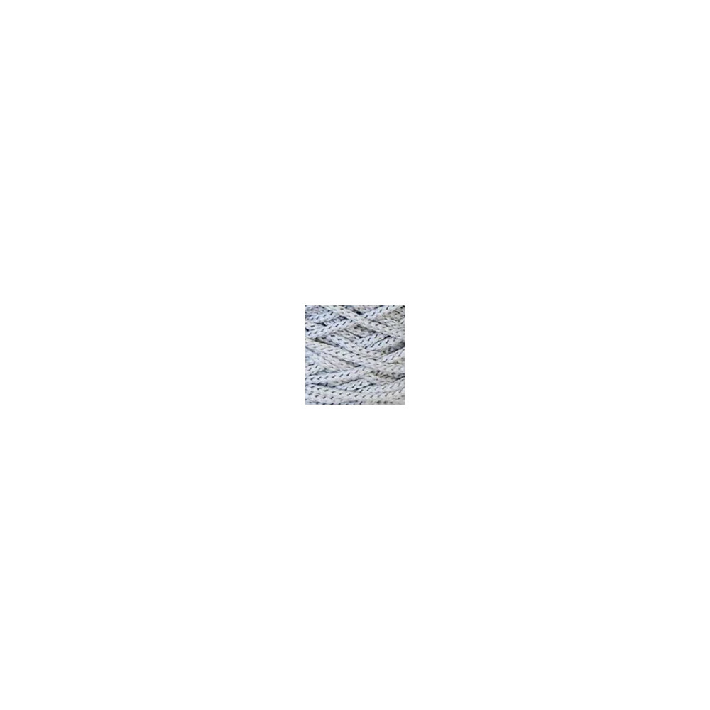 Шнур Polyester Soft Makrome AYAZ, срібло (1195)
