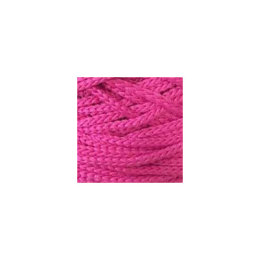 Шнур Polyester Soft Makrome AYAZ, фуксия (1137)