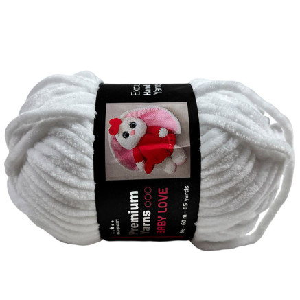Yarn Premium Yarns Baby Love white (301)