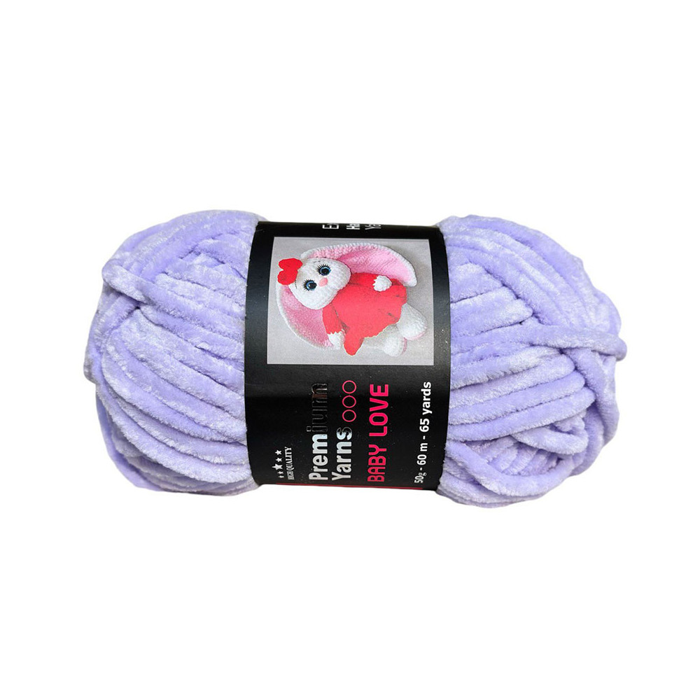 Пряжа Premium Yarns Baby Love светло-сиреневый (305) Пряжа Premium Yarns Baby Love светло-сиреневый (305)
