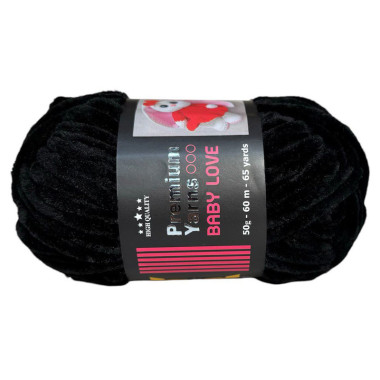 Пряжа Premium Yarns Baby Love чорний (311)