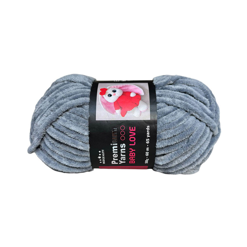 Yarn Premium Yarns Baby Love gray (320) Yarn Premium Yarns Baby Love gray (320)