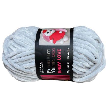 Yarn Premium Yarns Baby Love light gray (325)