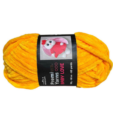 Пряжа Premium Yarns Baby Love жовтий (368)
