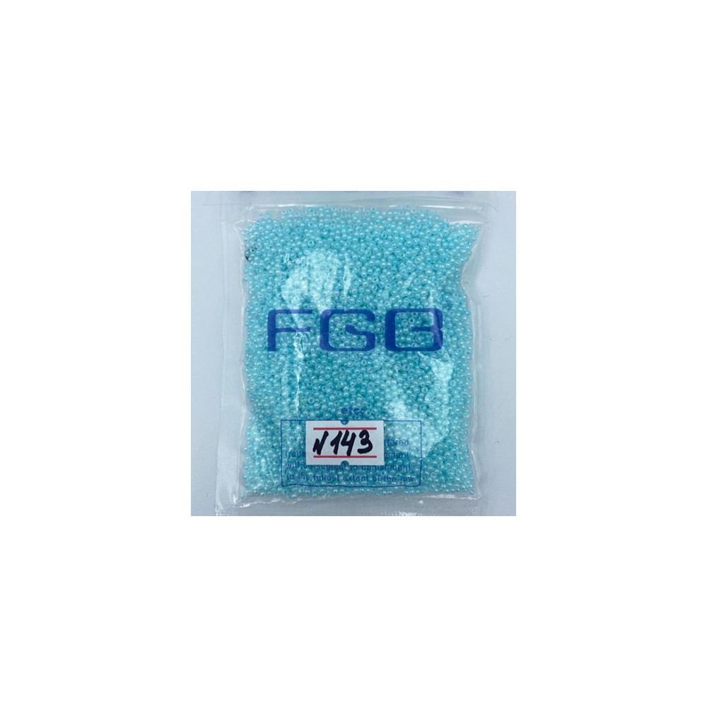 Beads calibrated 12/0 50g, soft turquoise, 143 Beads calibrated 12/0 50g, soft turquoise, 143