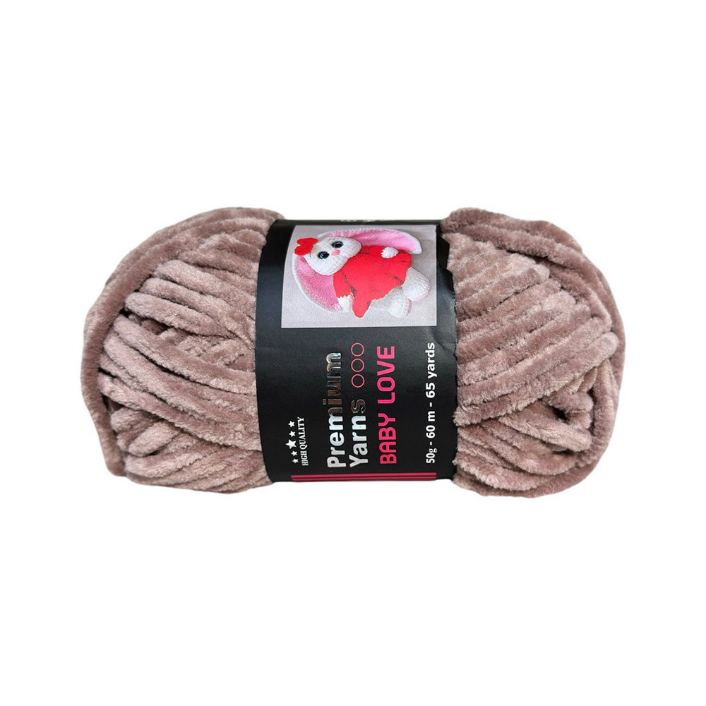 Пряжа Premium Yarns Baby Love попеляста троянда (369) Пряжа Premium Yarns Baby Love попеляста троянда (369)