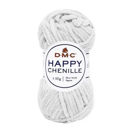 Yarn DMC Happy Chenille pearl gray (11)