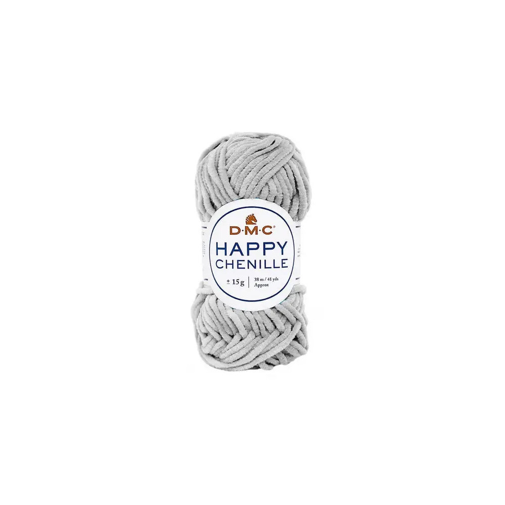Пряжа DMC Happy Chenille сталевий (12) Пряжа DMC Happy Chenille сталевий (12)