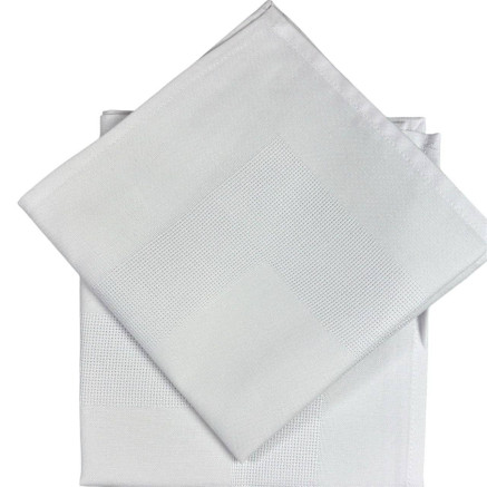 Embroidery napkin white 0.33*0.33 m (10.2 TDK-7)