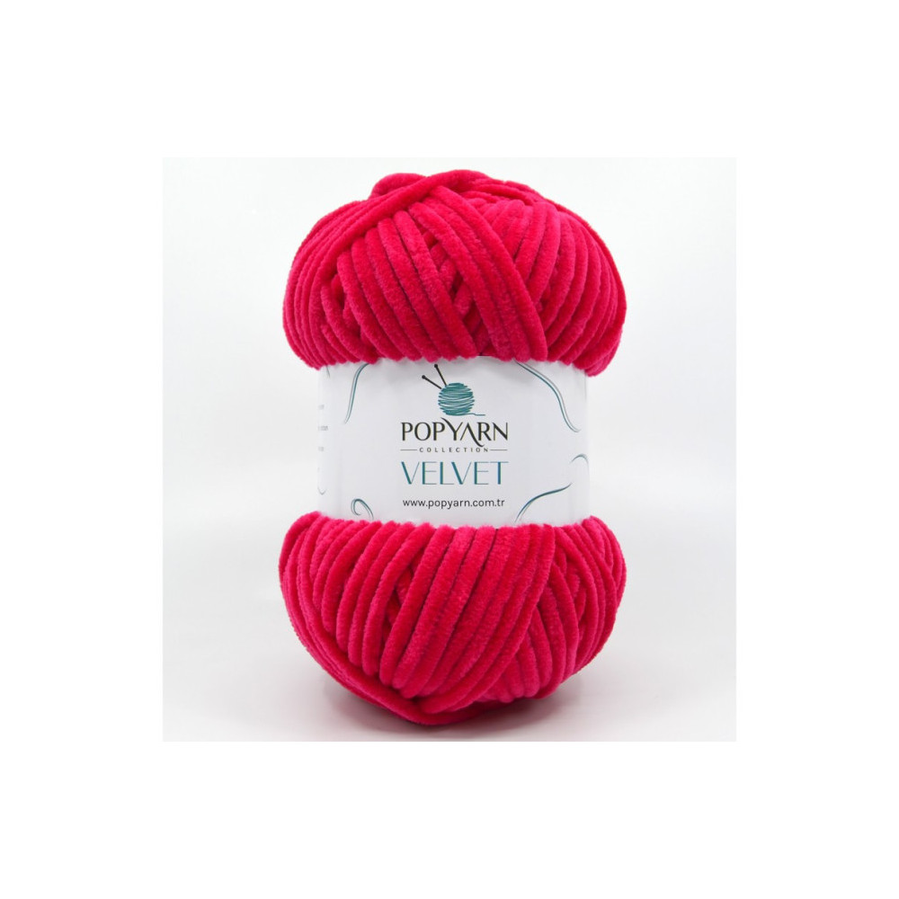 Yarn Popyarn Velvet raspberry (005) Yarn Popyarn Velvet raspberry (005)
