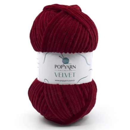 Yarn Popyarn Velvet cherry (008)