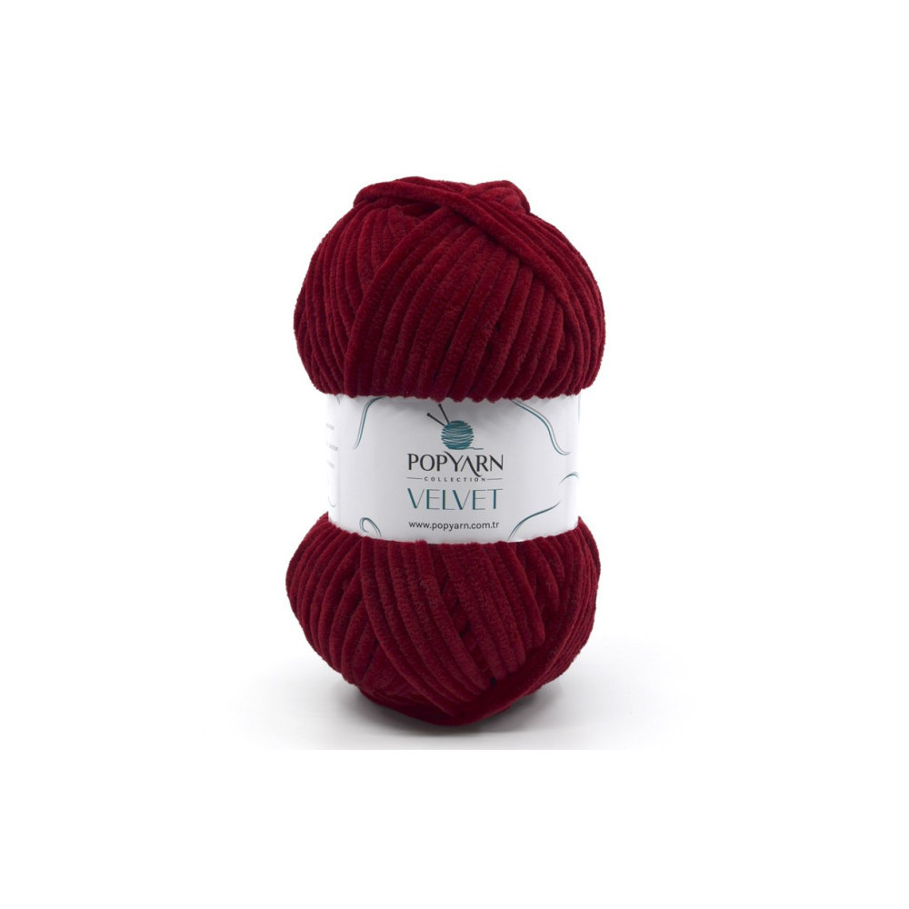 Пряжа Popyarn Velvet вишня (008) Пряжа Popyarn Velvet вишня (008)