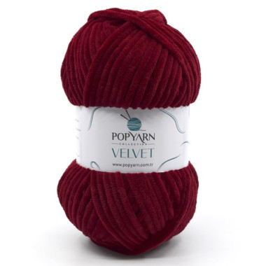 Пряжа Popyarn Velvet вишня (008)
