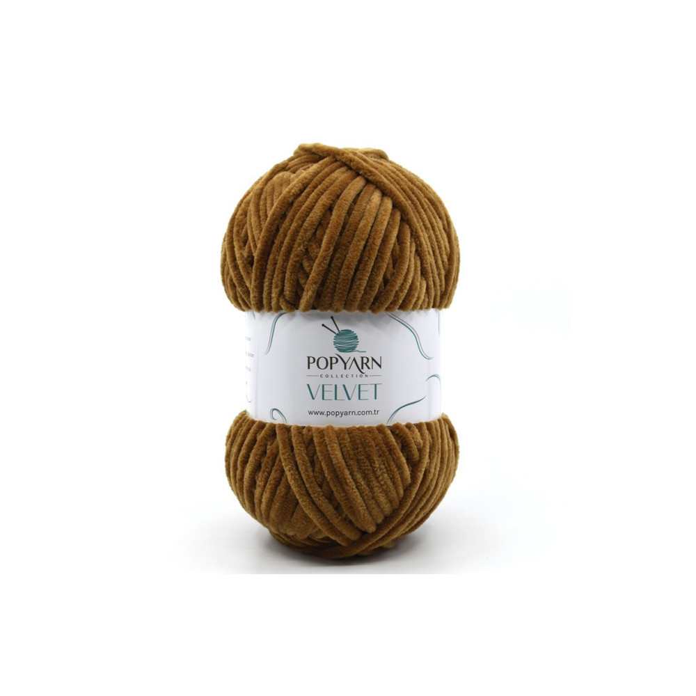 Пряжа Popyarn Velvet карамель (009) Пряжа Popyarn Velvet карамель (009)