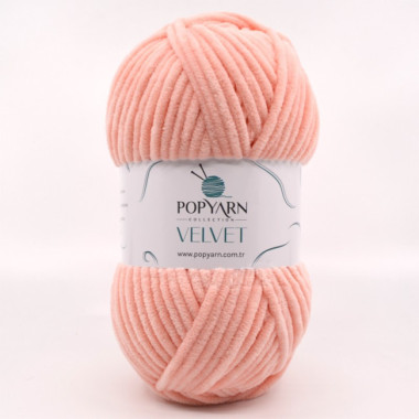 Пряжа Popyarn Velvet персик (021)