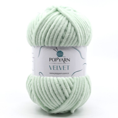 Пряжа Popyarn Velvet мята (022)