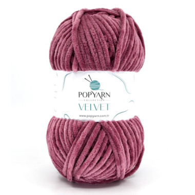 Пряжа Popyarn Velvet засушенная роза (029)