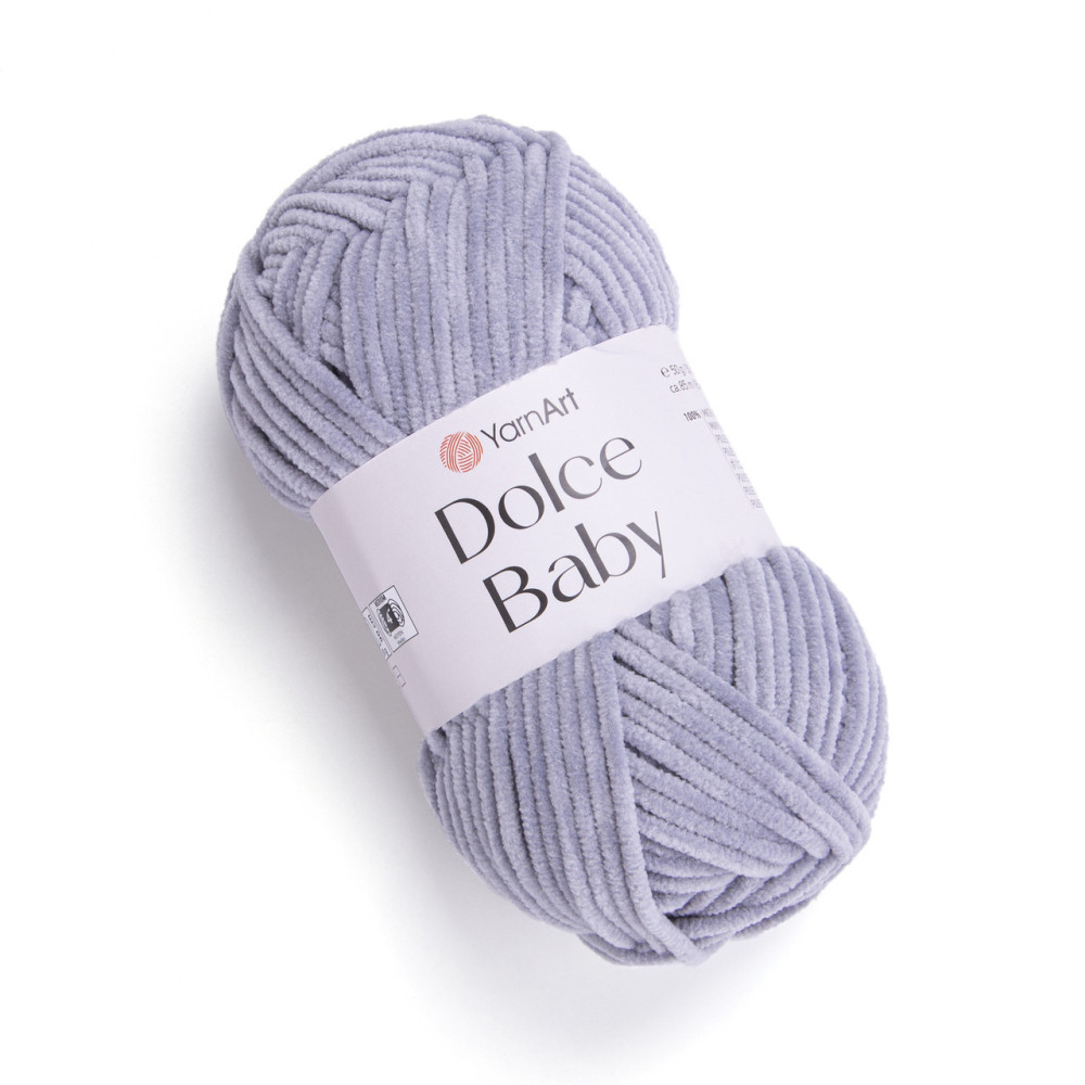 Пряжа YarnАrt Dolce Baby сірий (782) Пряжа YarnАrt Dolce Baby сірий (782)