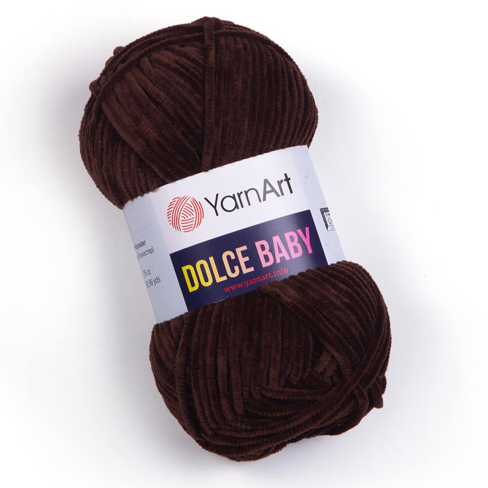 Yarn YarnArt Dolce Baby chocolate (775) Yarn YarnArt Dolce Baby chocolate (775)