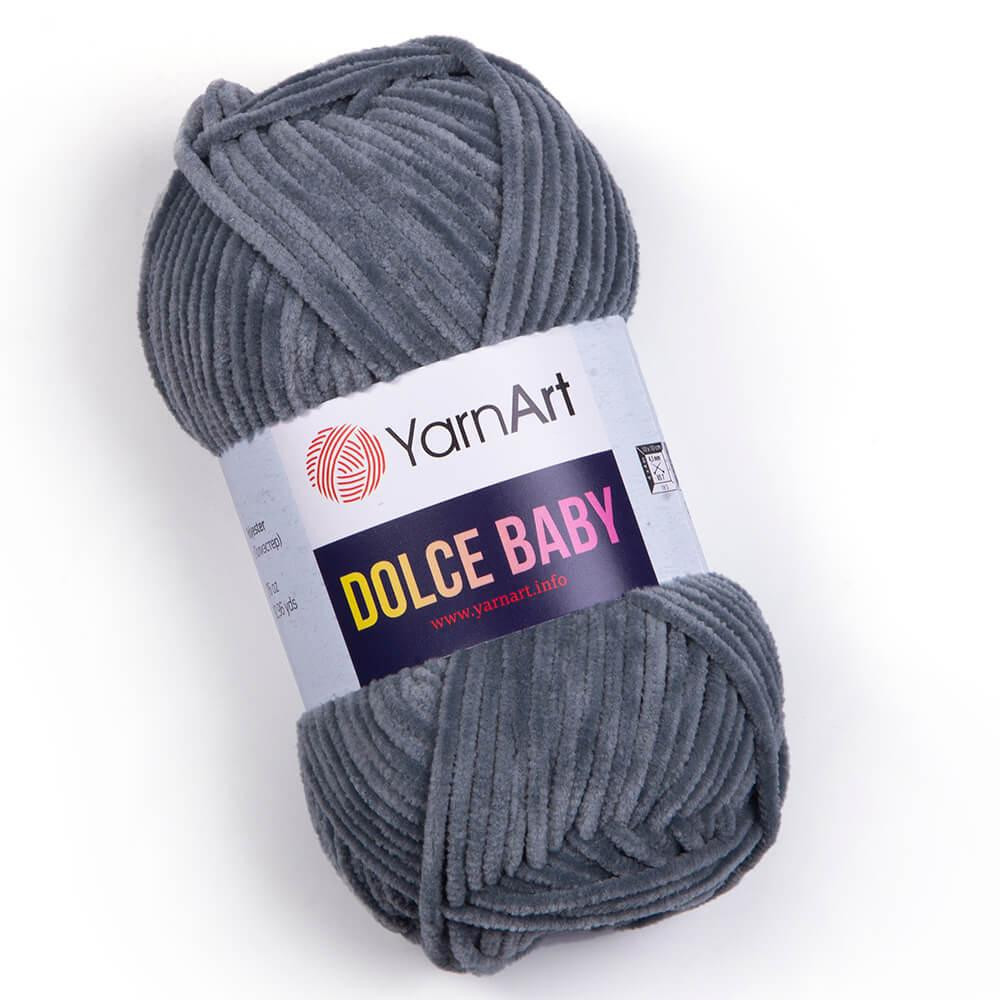 Пряжа YarnАrt Dolce Baby стальной (760) Пряжа YarnАrt Dolce Baby стальной (760)