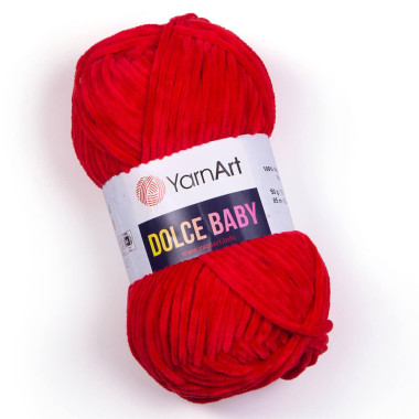 Пряжа YarnАrt Dolce Baby красный (748)