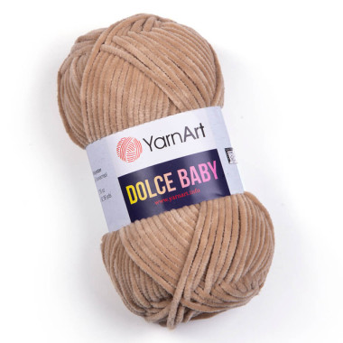 Yarn YarnАrt Dolce Baby sand (747)