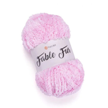 Yarn YarnArt Fable Fur pink flamingo (977)