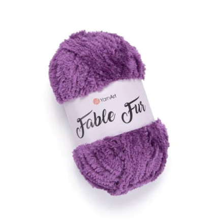 Yarn YarnArt Fable Fur purple (979)