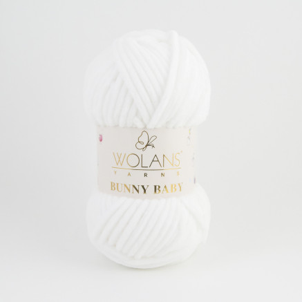 Yarn Wolans Yarns Bunny Baby white (10001)