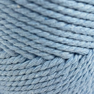 Cotton cord TWIST Premium Yarns, sky blue (3511)