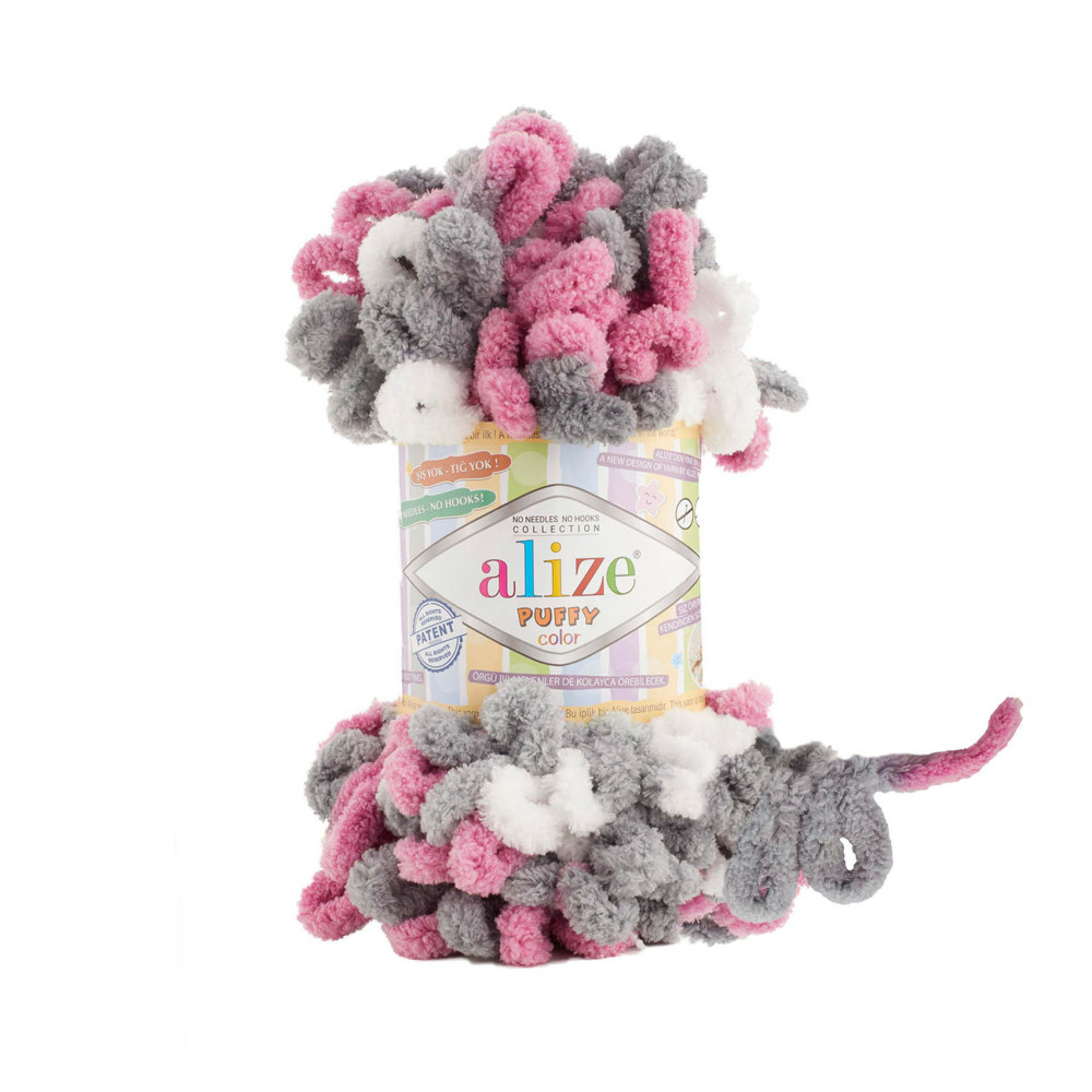 Пряжа Alize Puffy Color (6070) Пряжа Alize Puffy Color (6070)