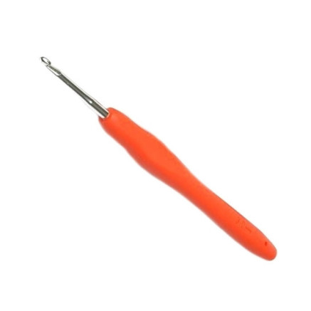 Aluminum hook with soft rubberized handle 3 mm