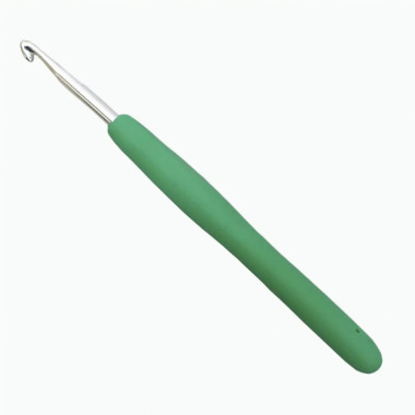 Aluminum hook with soft rubberized handle 4.5 mm