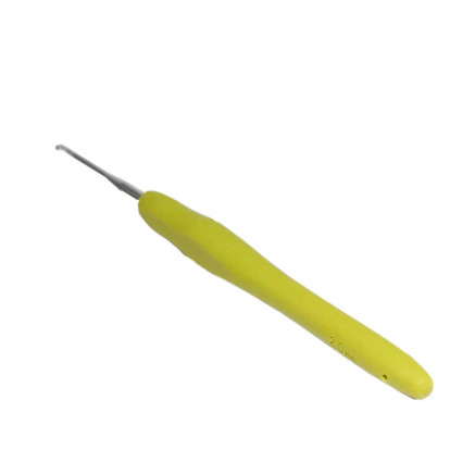 Aluminum hook with soft rubberized handle 2 mm