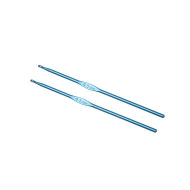 Metal hook colored 4.5 mm