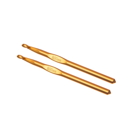 Metal hook colored 9 mm