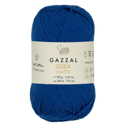 Yarn Gazzal Giza Matte ultramarine (5577)