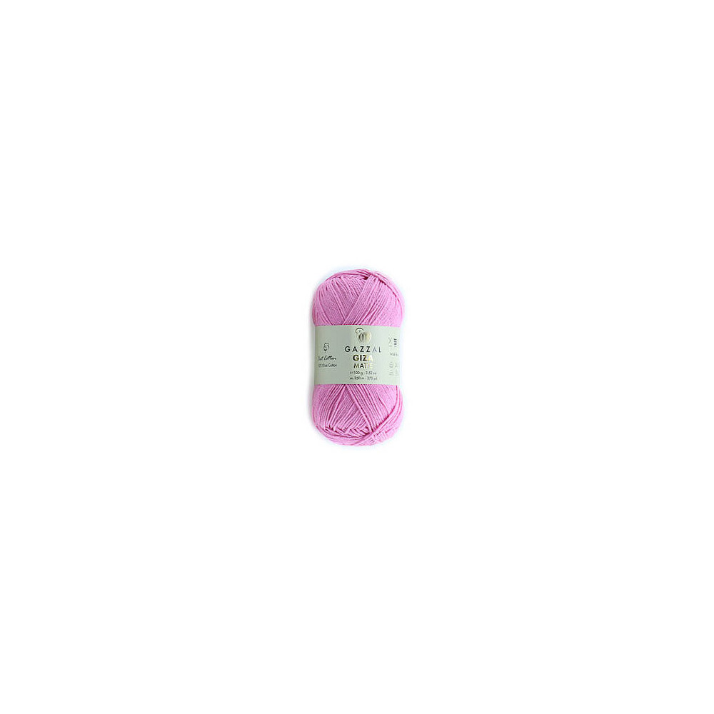 Пряжа Gazzal Giza Matte розовый пион (5592)