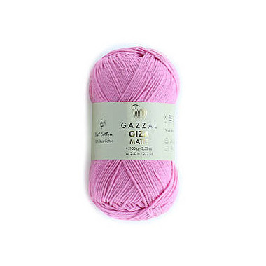 Пряжа Gazzal Giza Matte розовый пион (5592)