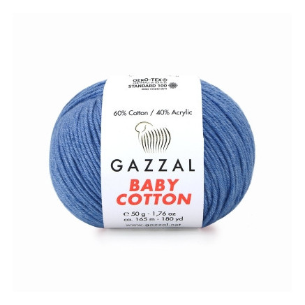 Yarn Gazzal Baby Cotton jeans (3431)