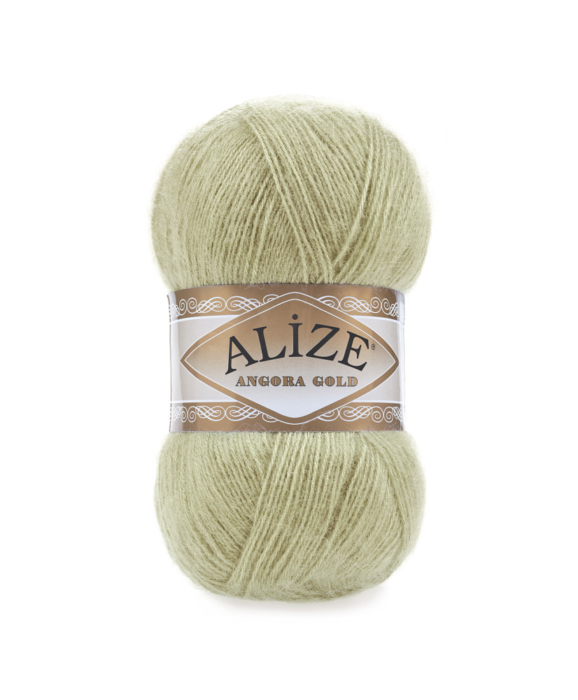 Yarn Alize Angora Gold pastel green (267) Yarn Alize Angora Gold pastel green (267)