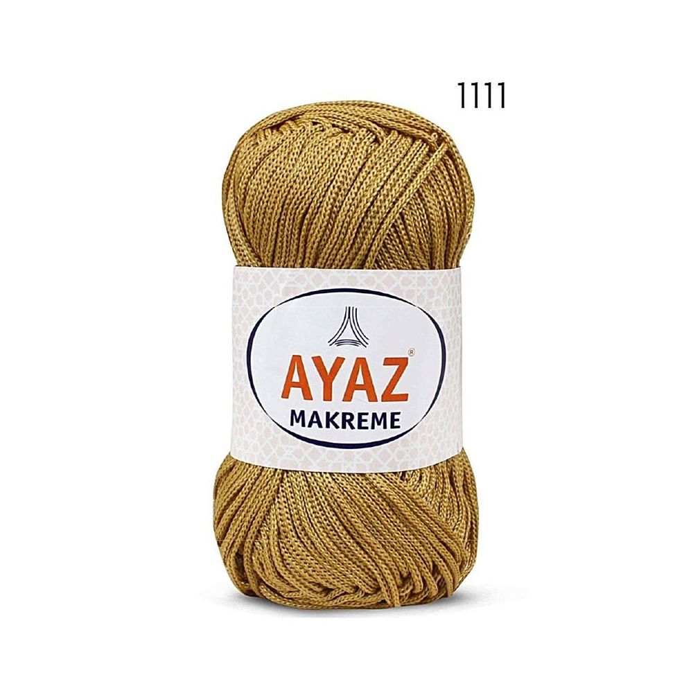 Полипропиленовый шнур Makreme Ayaz, горчица (1111) Полипропиленовый шнур Makreme Ayaz, горчица (1111)