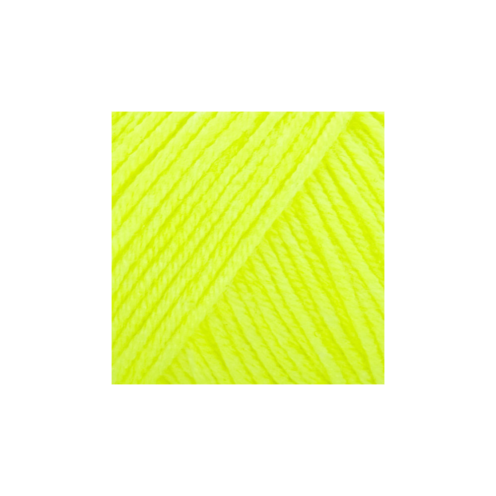 Yarn Gazzal Baby Cotton 25 Bright Yellow Neon (3462)