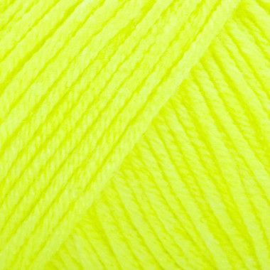 Yarn Gazzal Baby Cotton 25 Bright Yellow Neon (3462)