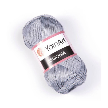 Пряжа YarnArt Begonia серый (5326)