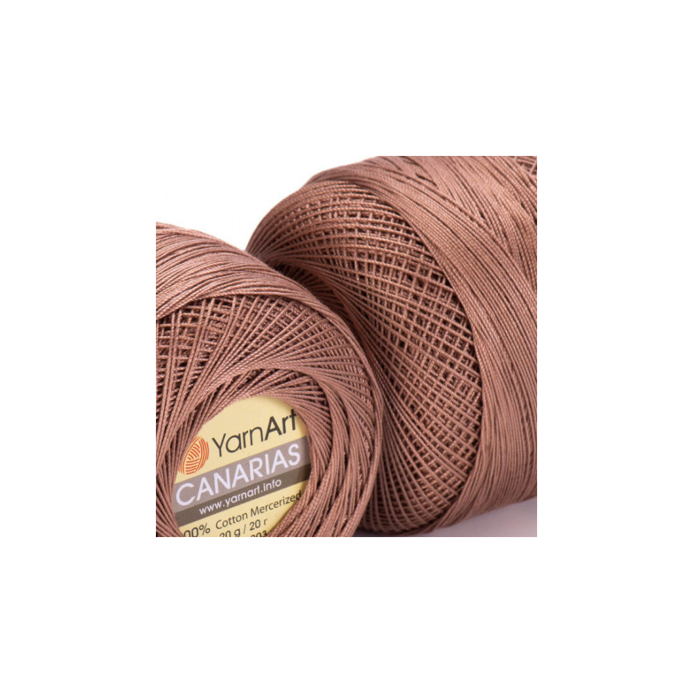 Yarn YarnArt Canarias brown (0015)