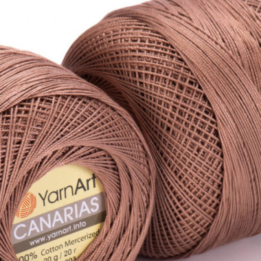 Пряжа YarnArt Canarias коричневий (0015)