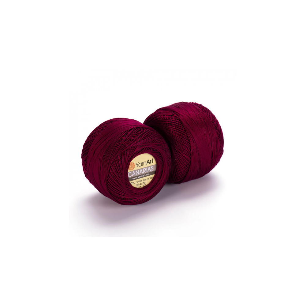 Yarn YarnArt Canarias burgundy (0112) Yarn YarnArt Canarias burgundy (0112)