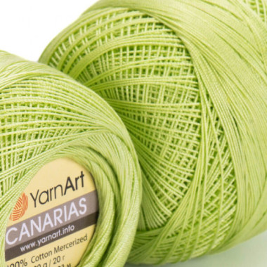Yarn YarnArt Canarias light green (5352)